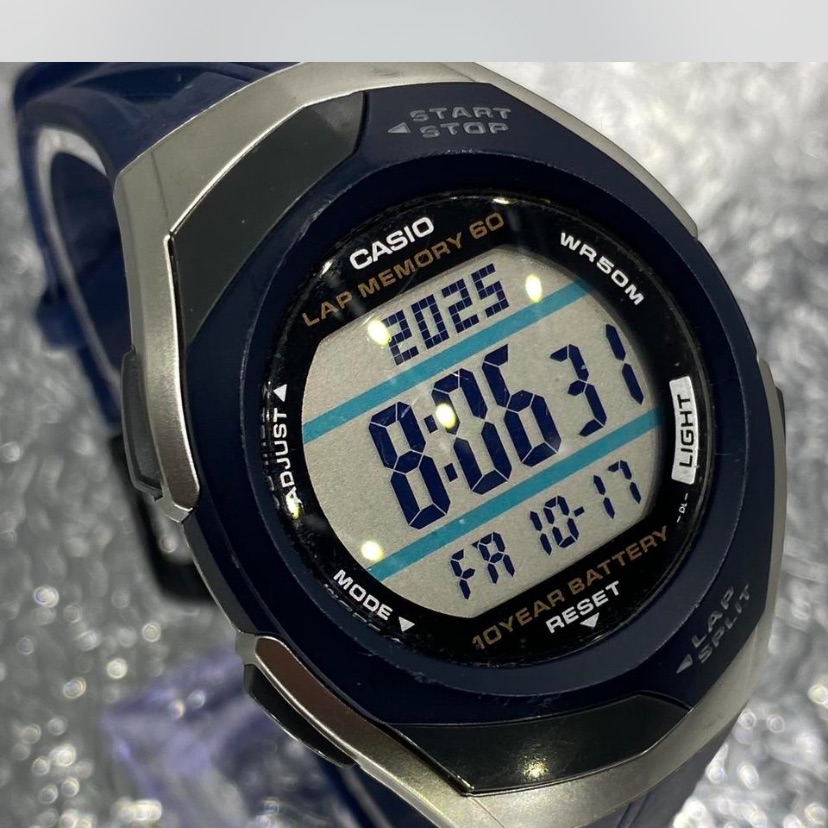 Casio Navy  Metallic Digital Timepiece